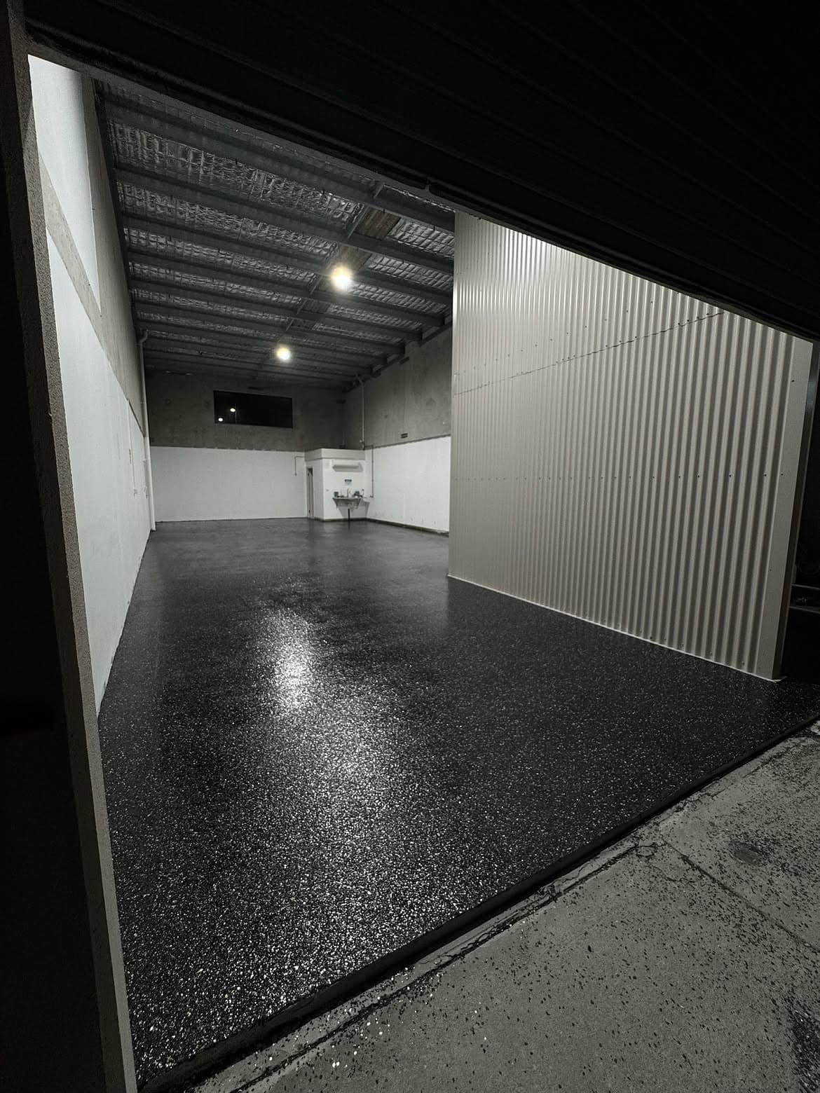 After: industrial floor by Gold Coast Epoxy
