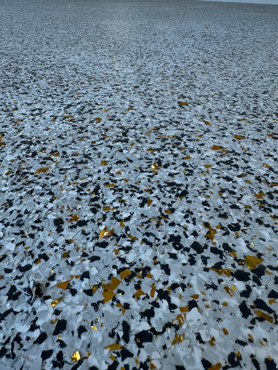 Residential garage epoxy coating