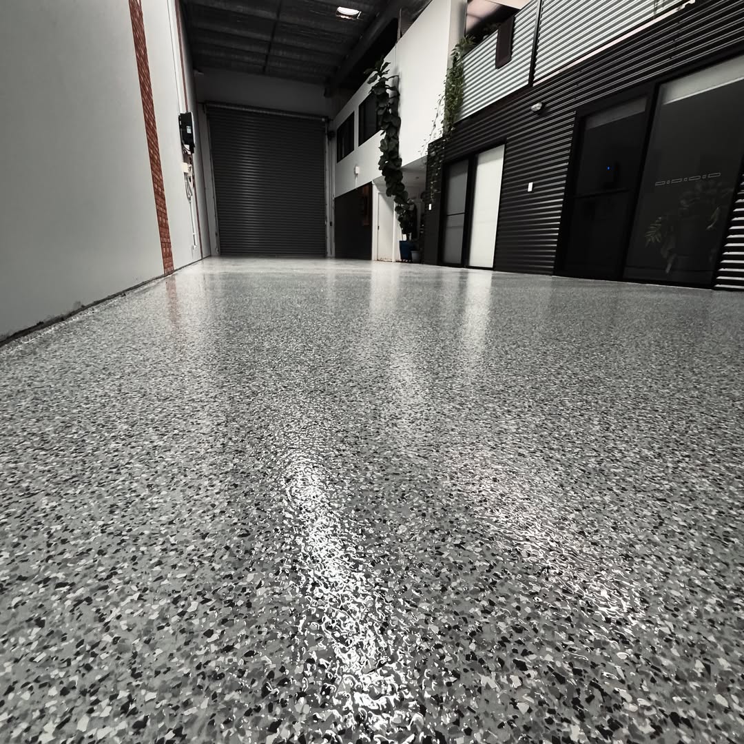 Premium epoxy floor by Gold Coast Epoxy